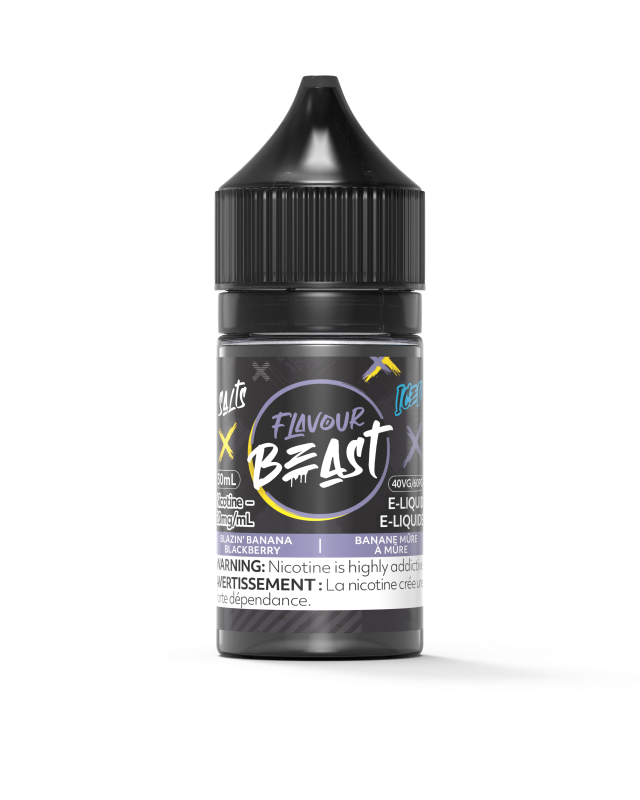 Flavour Beast Salt - BLAZIN BANANA BLACKBERRY ICED