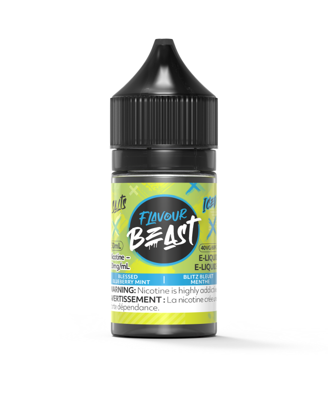 Flavour Beast Salt - BLESSED BLUEBERRY MINT ICED