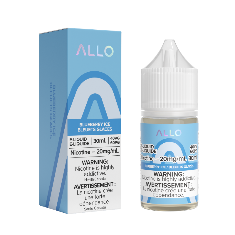 Allo E-Liquid Salt- BLUEBERRY ICE