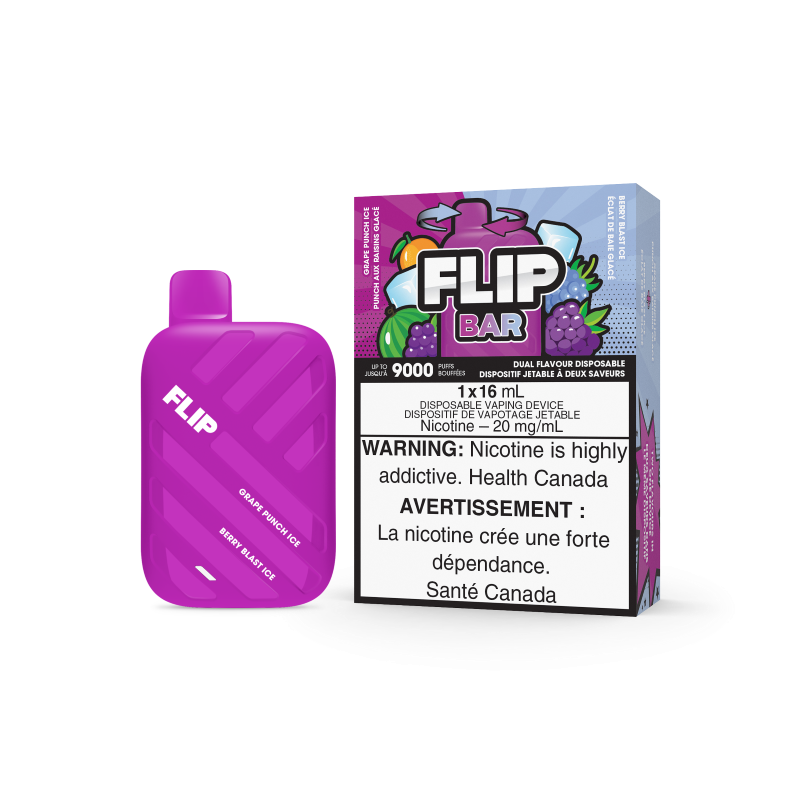 Flip Bar - GRAPE PUNCH ICE/ BERRY BLAST ICE