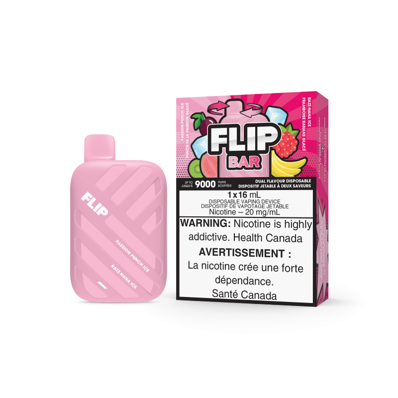 Flip Bar - PASSION PUNCH ICE/ RAZZ NANNA ICE