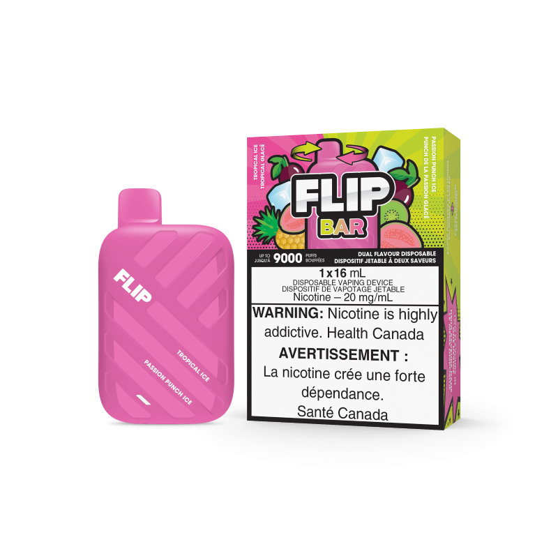 Flip Bar - TROPICAL ICE / PASSION PUNCH ICE