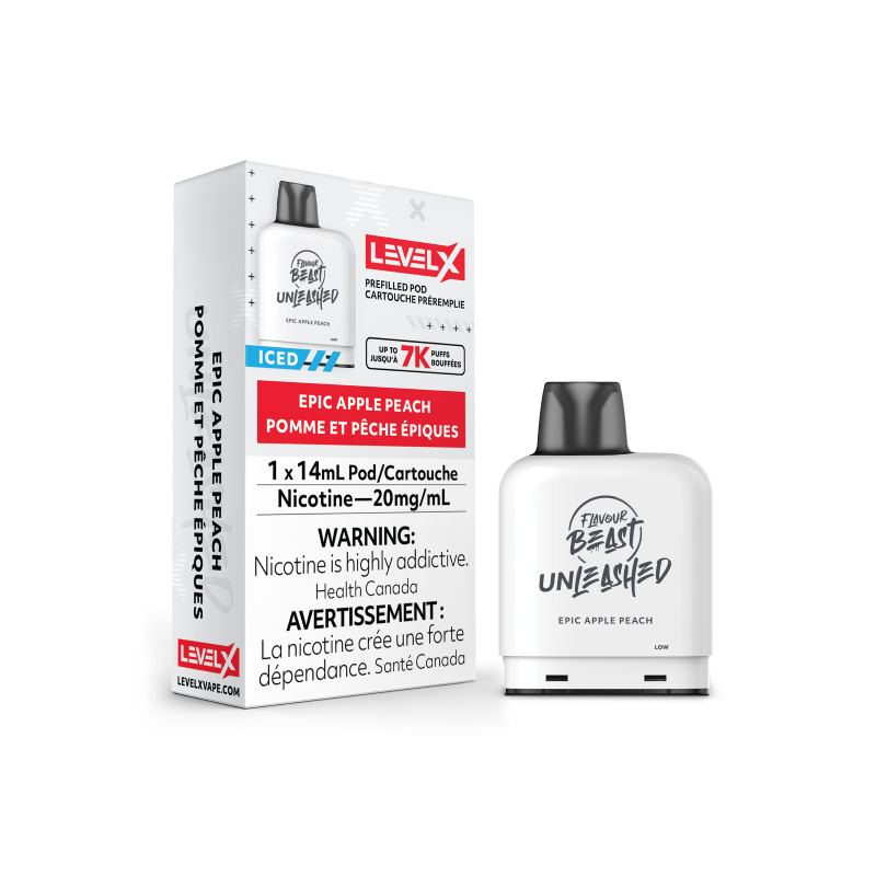 Flavour Beast UNLEASHED Pod 14ml - EPIC APPLE PEACH