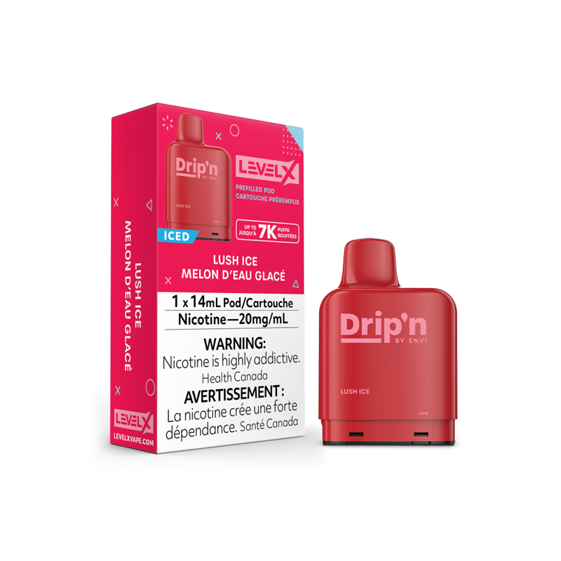 DRIPN LEVEL X Pods 14mL - LUSH ICE