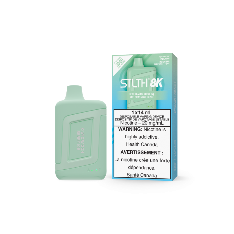 STLTH 8K Disposable - KIWI DRAGON BERRY ICE