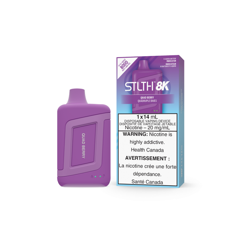 STLTH 8K Disposable - QUAD BERRY