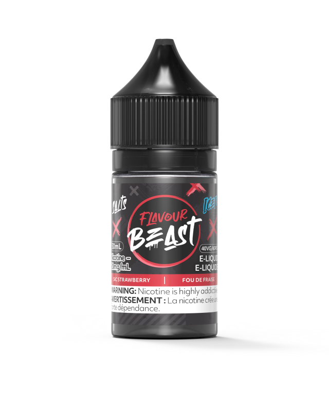 Flavour Beast Salt - SIC STRAWBERRY ICED