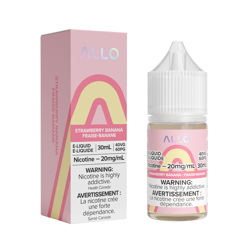 Allo E-Liquid Salt- STRAWBERRY BANANA
