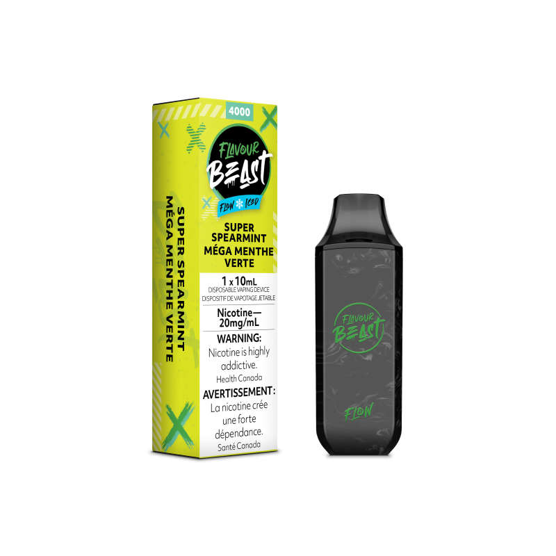 Flavour Beast Flow Disposable 4000 - SUPER SPEARMINT