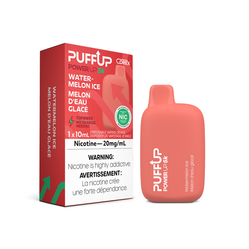 PuffUP Power Up 5K Puff - WATERMELON ICE