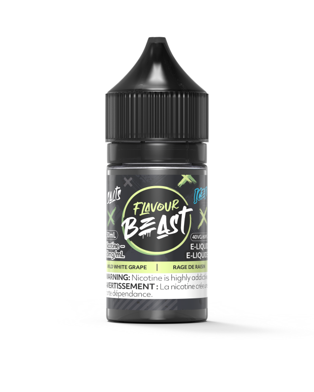 Flavour Beast Salt - WILD WHITE GRAPE ICED