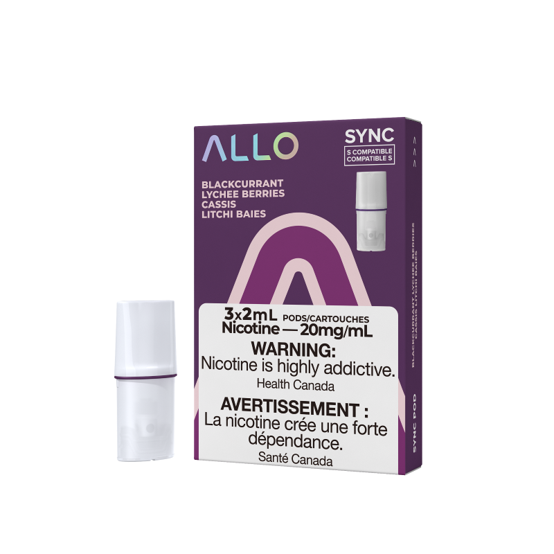 Allo Sync Pods 3pk. - BLACKCURRANT LYCHEE BERRIES