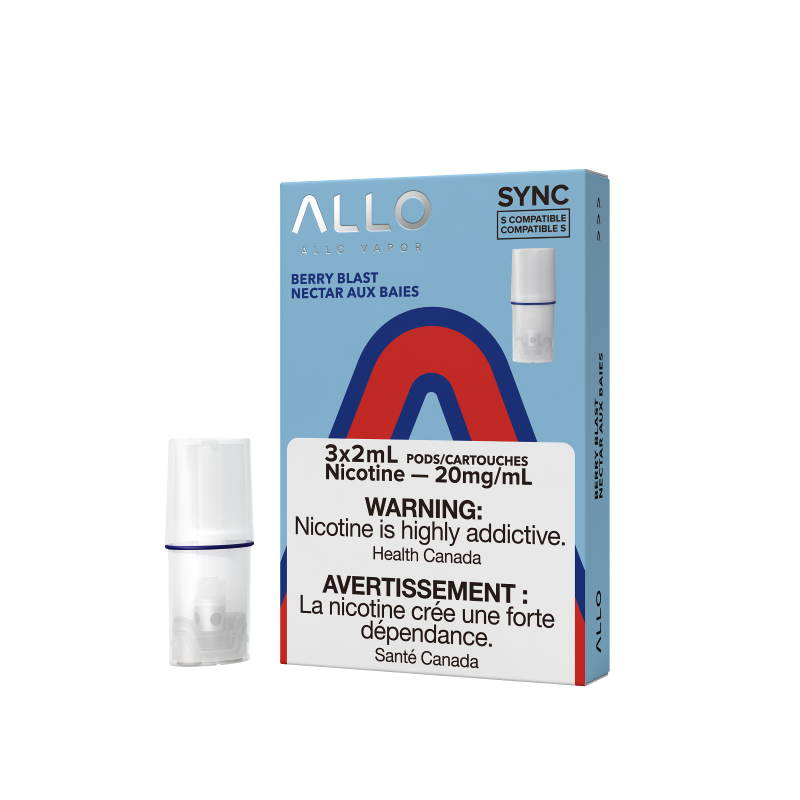 Allo Sync Pods 3pk. - BERRY BLAST