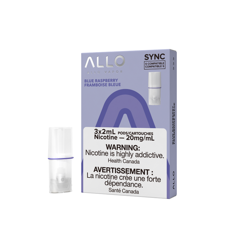 Allo Sync Pods 3pk. - BLUE RASPBERRY