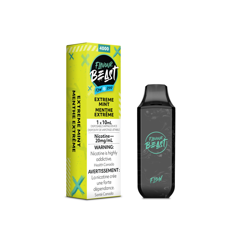 Flavour Beast Flow Disposable 4000 - EXTREME MINT ICED