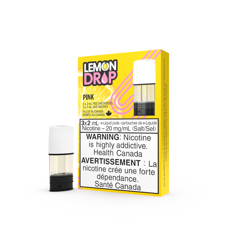 STLTH Pod 3pk. - Lemon Drop PINK