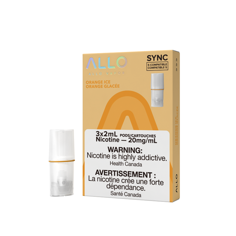 Allo Sync Pods 3pk. - ORANGE ICE