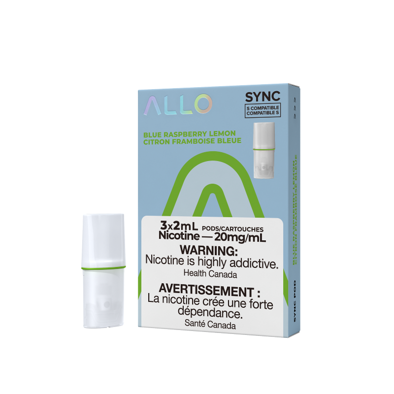 Allo Sync Pods 3pk. - BLUE RASPBERRY LEMON