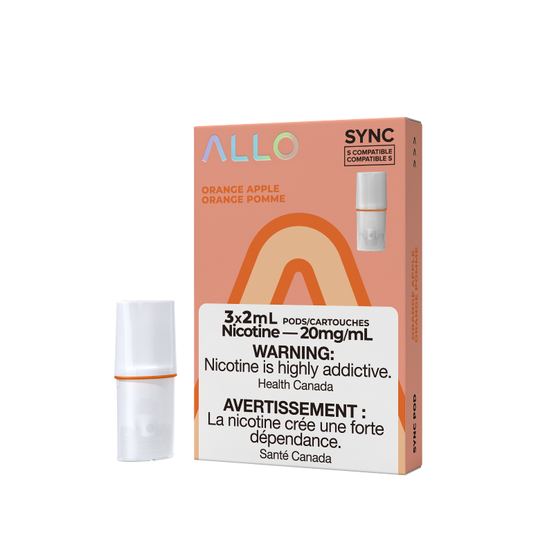 Allo Sync Pods 3pk. - ORANGE APPLE