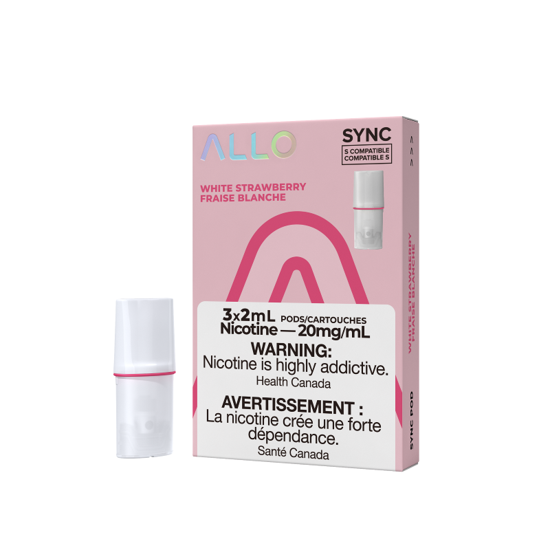 Allo Sync Pods 3pk. - WHITE STRAWBERRY