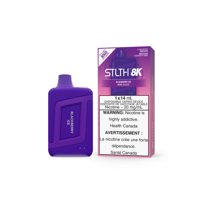 STLTH 8K Disposable - BLACKBERRY ICE