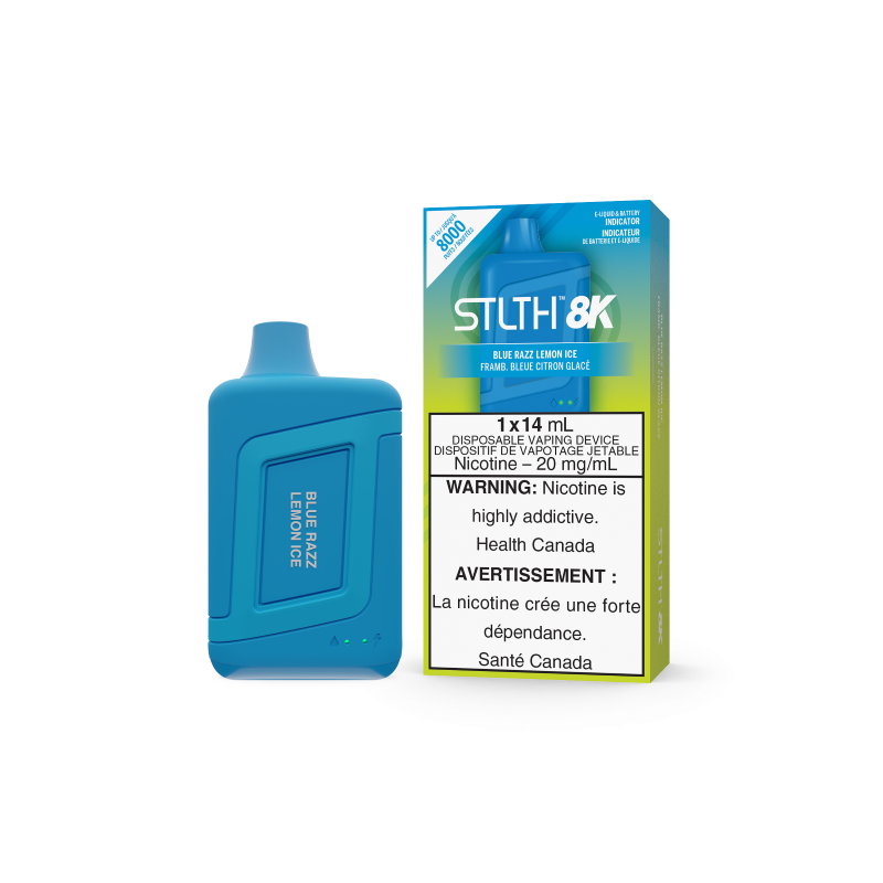 STLTH 8K Disposable - BLUE RAZZ LEMON ICE