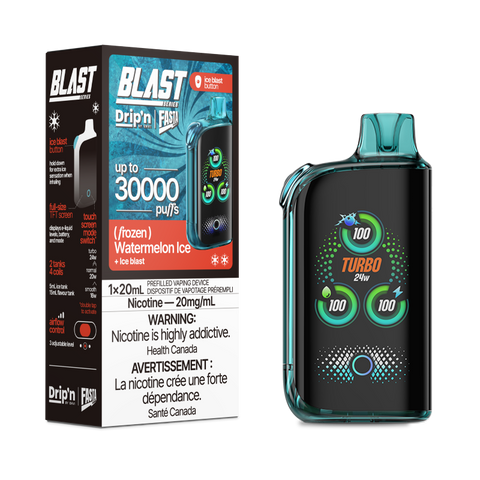 Dripn Fasta Blast 30K - WATERMELON ICE