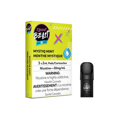 Flavour Beast Pods 3pk. - MISTIQ MINT ICED