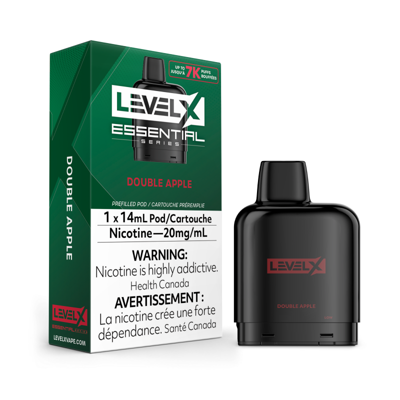 Flavour Beast ESSENTIAL Series Level X Pods 14ml - DOUBLE APPLE