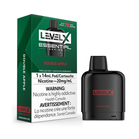 Flavour Beast ESSENTIAL Series Level X Pods 14ml - DOUBLE APPLE