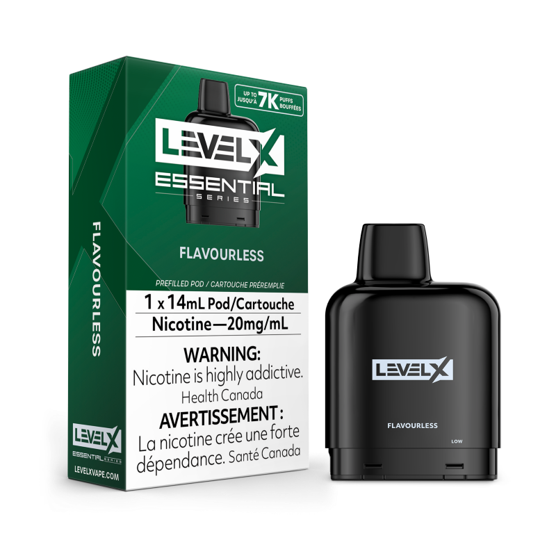 Flavour Beast ESSENTIAL Series Level X Pods 14ml - FLAVOURLESS