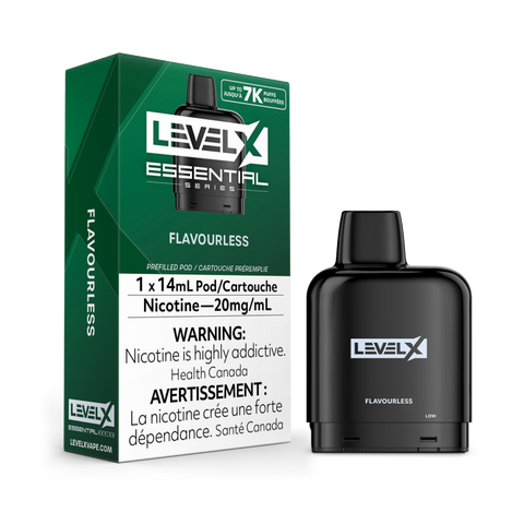 Flavour Beast ESSENTIAL Series Level X Pods 14ml - FLAVOURLESS