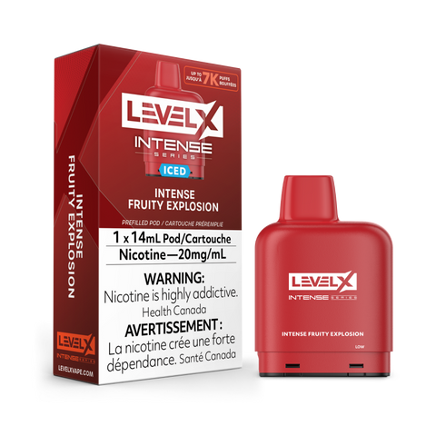 Level X INTENSE Series Level X Pods 14ml - INTENSE FRUITY EXPLOSION