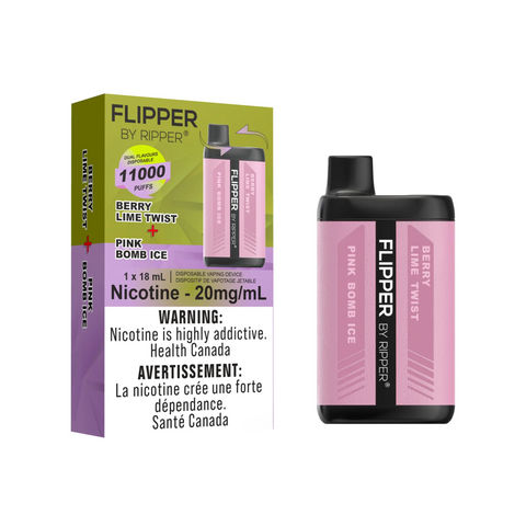 FLIPPER by RIPPER - PINK BOMB ICE + BERRY LIME TWIST