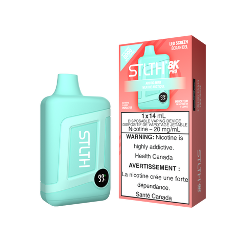 STLTH 8K PRO DISPOSABLE - ARCTIC MINT