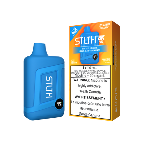 STLTH 8K PRO DISPOSABLE - BLUE RAZZ LEMON ICE