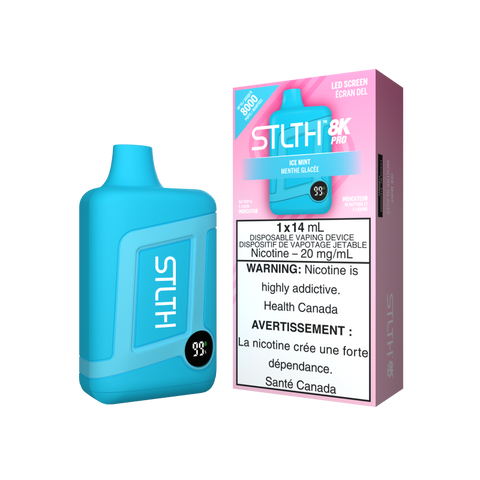 STLTH 8K PRO DISPOSABLE - ICE MINT