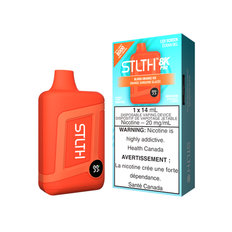 STLTH 8K PRO DISPOSABLE - BLOOD ORANGE ICE