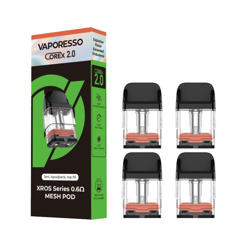 Vaporesso XROS Replacement Pods [CRC] - 4pk