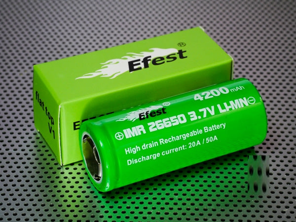 Efest 26650 Battery 4200 mAh 20/50A