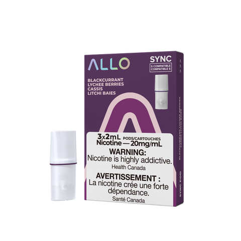 Allo Sync Pods 3pk. - BLACKCURRANT LYCHEE BERRIES