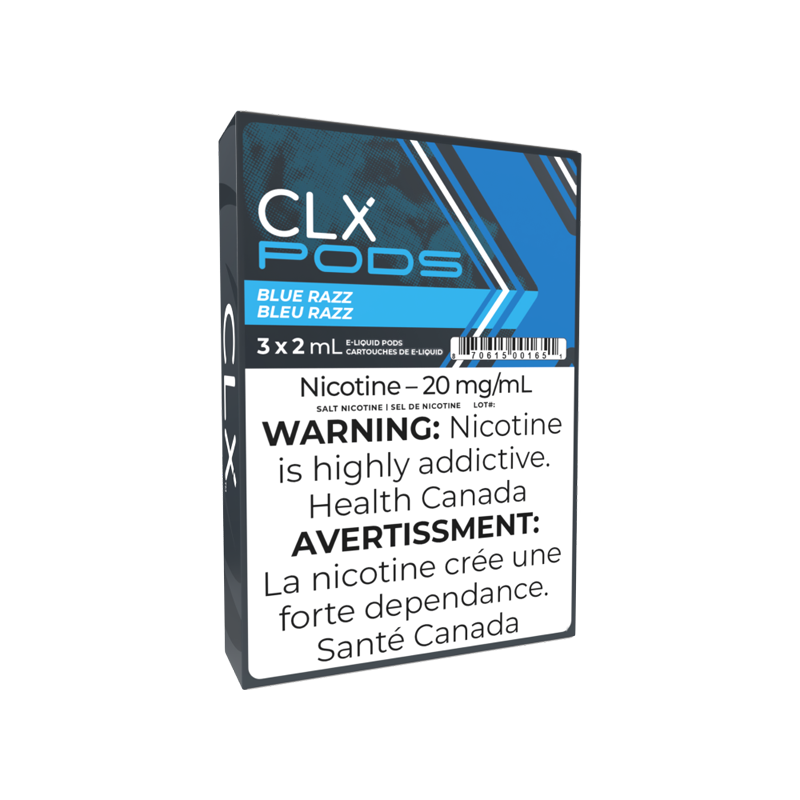 CLX Pods 3pk - BLUE RAZZ