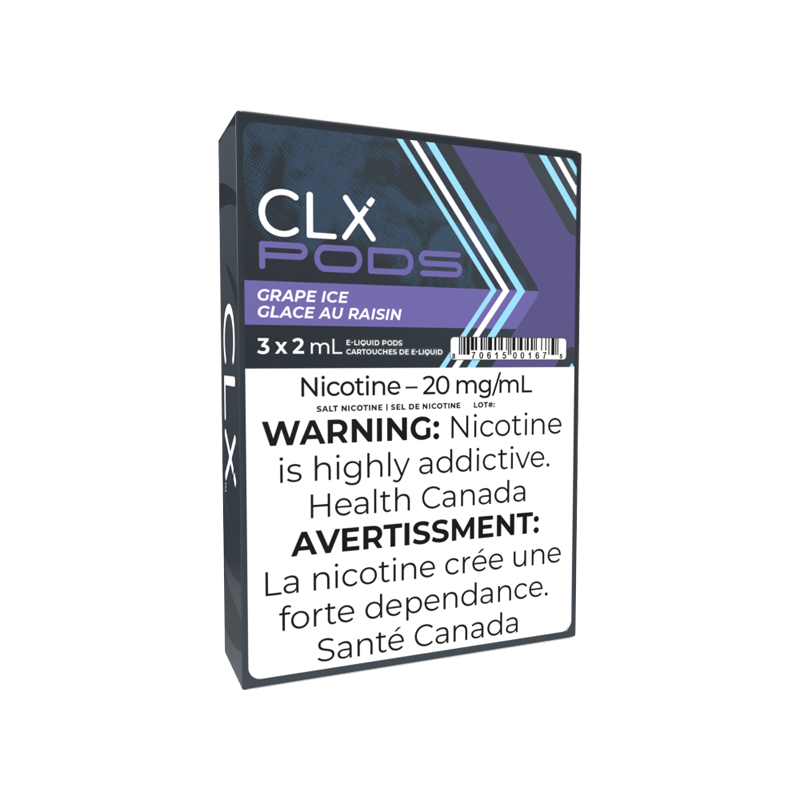 CLX Pods 3pk - GRAPE ICE
