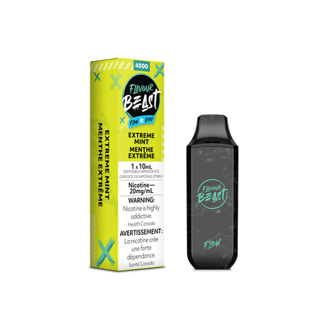 Flavour Beast Flow Disposable 4000 - EXTREME MINT ICED