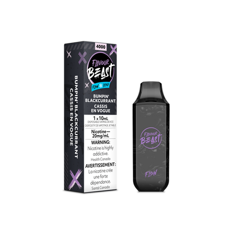 Flavour Beast Flow Disposable 4000 - BUMPIN BLACKCURRANT ICED