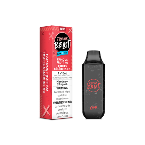 Flavour Beast Flow Disposable 4000 - FAMOUS FRUIT KO ICED