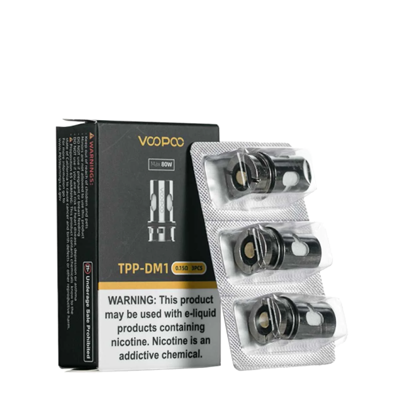 VooPoo TPP Replacement Coil - 3/pk.