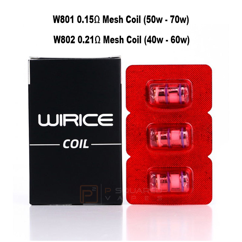 Wirice W8 Mesh Replacement Coils - 3pk