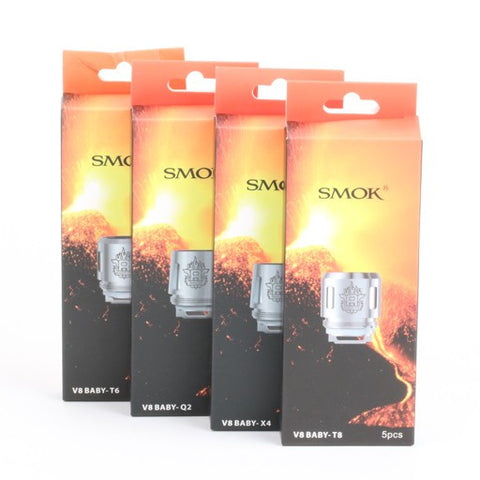 Smok TFV8 Baby Beast Coil - 5pk. (*Alternatively, USE TFV9 Replacement Coil*)